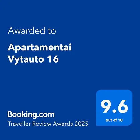 شقة Apartamentai Vytauto 16 *